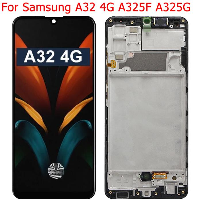 New Original for Samsung Galaxy A32 4G Display LCD Screen With Frame