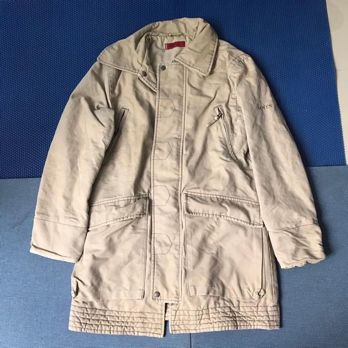 Vintage  Levis Red tab mac Coat chore jacket beige colorway Size L  Pxl 100 x 60 cm  Heavy Weight du