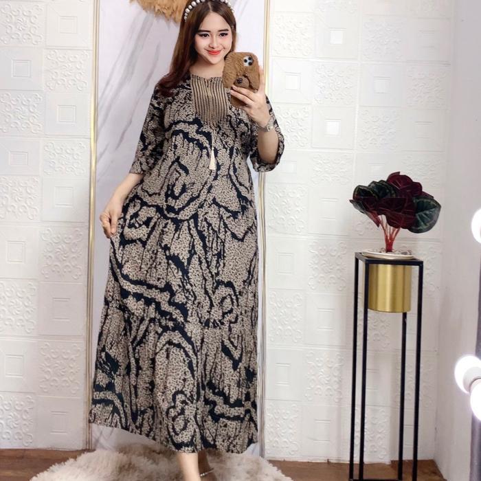 Terbaru || Dres Viral Renda Sultan | Daster Sogan Sultan | Rayon Premium | Busui Resleting Pasti Dis