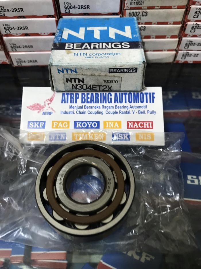 CYLINDRICAL ROLLER BEARING N304 N 304 / 6304 FIBER 20X52X15 NTN JAPAN
