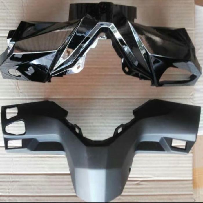 Batok kepala depan dan belakang honda beat fi new esp 2016-2019 hitam