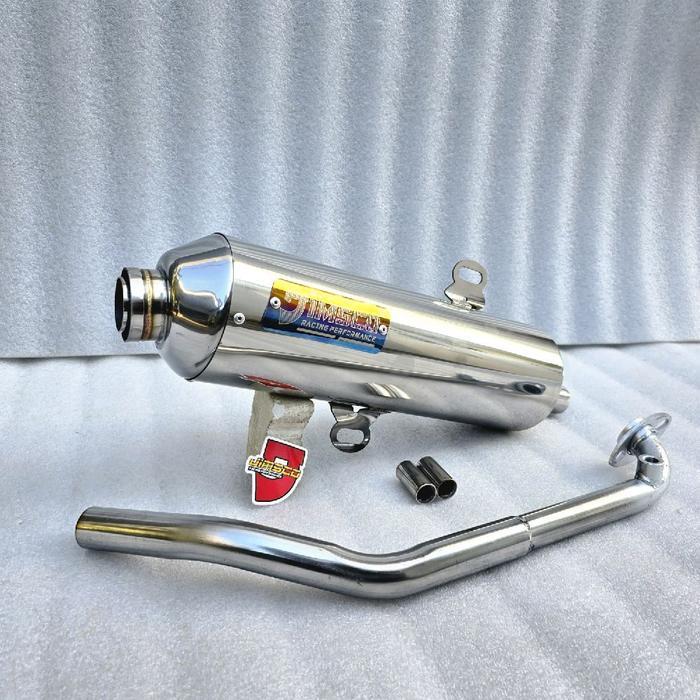 Knalpot Standar Racing JIMSCO Original Pipa 26-28mm Nmax Aerox PXC Vario Beat Mio X ride Lexi Genio 