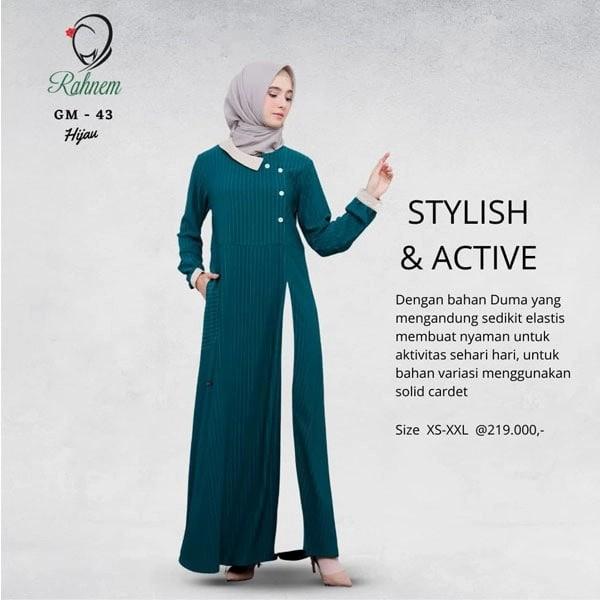 GAMIS DEWASA GM 43 BY RAHNEM