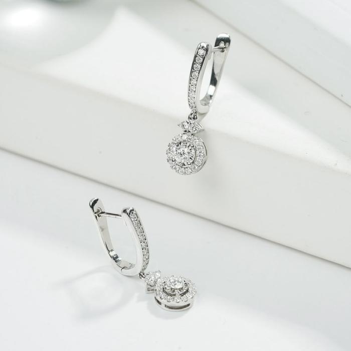 Diamond Earring VVS1 F Color