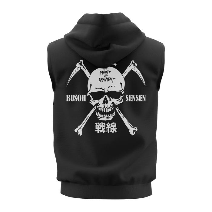HOODIE ZIPPER SLEEVELESS TFOA BUSOH SENSEN