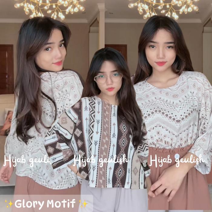 Ready.. GLORY MOTIF ONE SET / ONESET MURAH