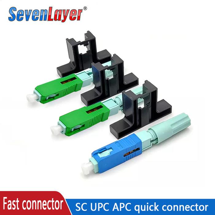 FTTH SC UPC Konektor Cepat Fibe Optik SC FTTH Konektor Cepat Serat