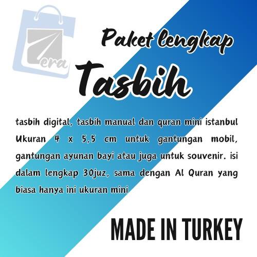 PAKET LENGKAP TASBIH DIGITAL ALQURAN