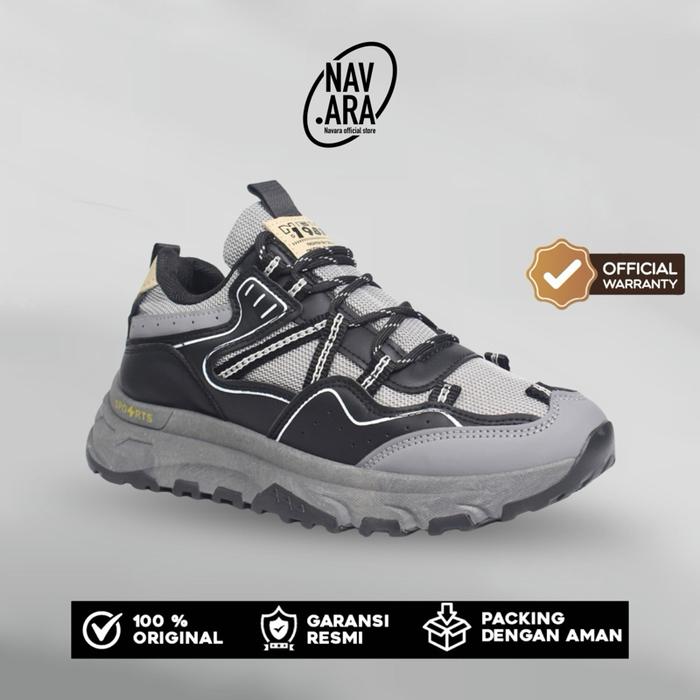 Navara Shoes-Sepatu Pria Sneaker hiking lifestyle sport running outdoor indor Viral