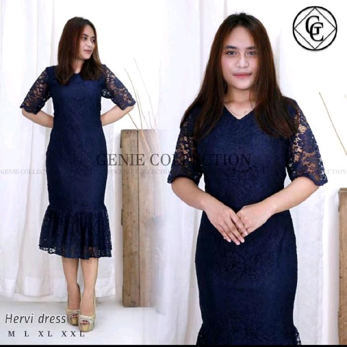 DRES NATAL HERVY DRES , DRES IMLEK, DRES KONDANGAN MODEL TERBARU DONGKER M