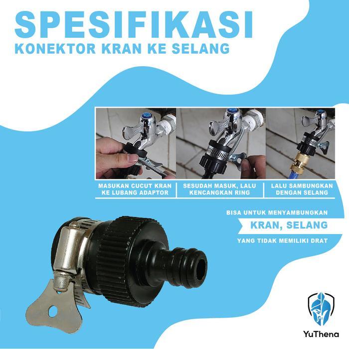 Sambungan kran air sambungan selang konektor selang kran air ke selang