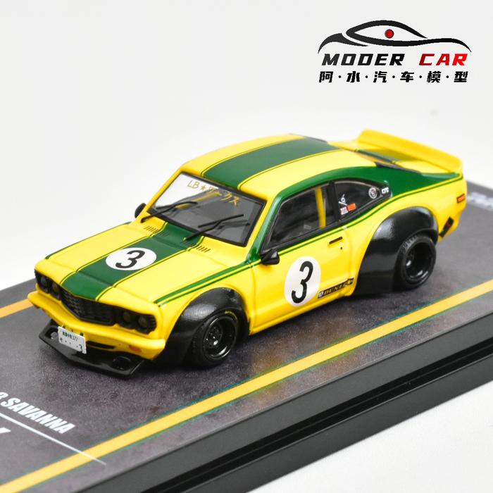 INNO 1:64 MAZDA RX3 SAVANNA Diecast Model Car