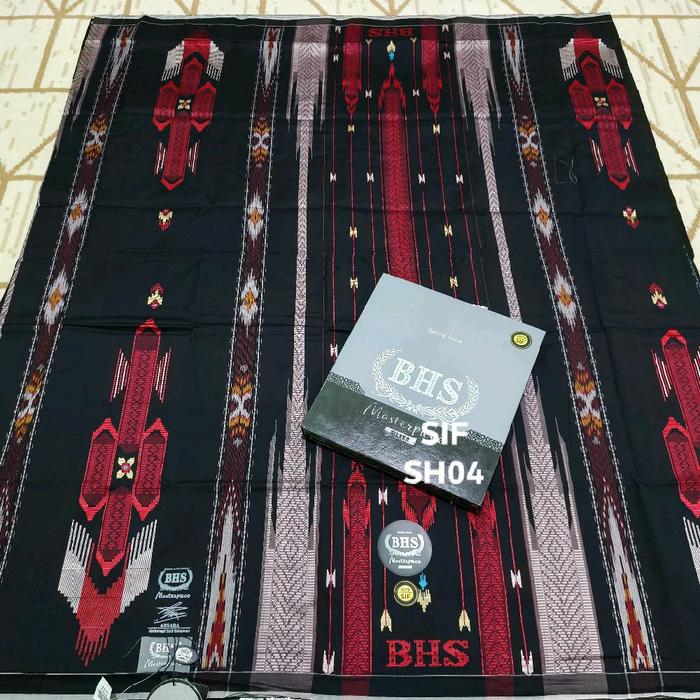SARUNG BHS SIF MASTERPIECE SILVER HITAM LIMITED EDITION