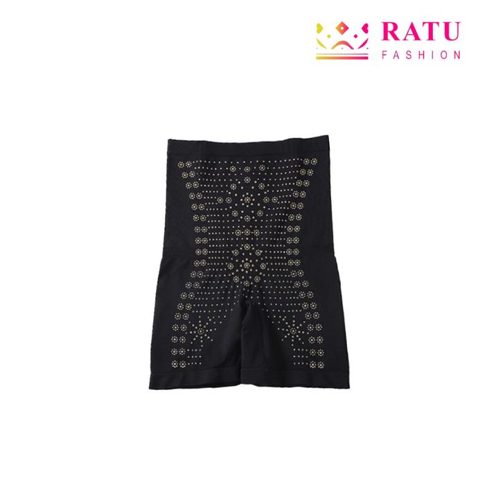 Ratu Fashion Celana Korset Boxer Pelangsing Perut Model Pingang Tinggi CP599