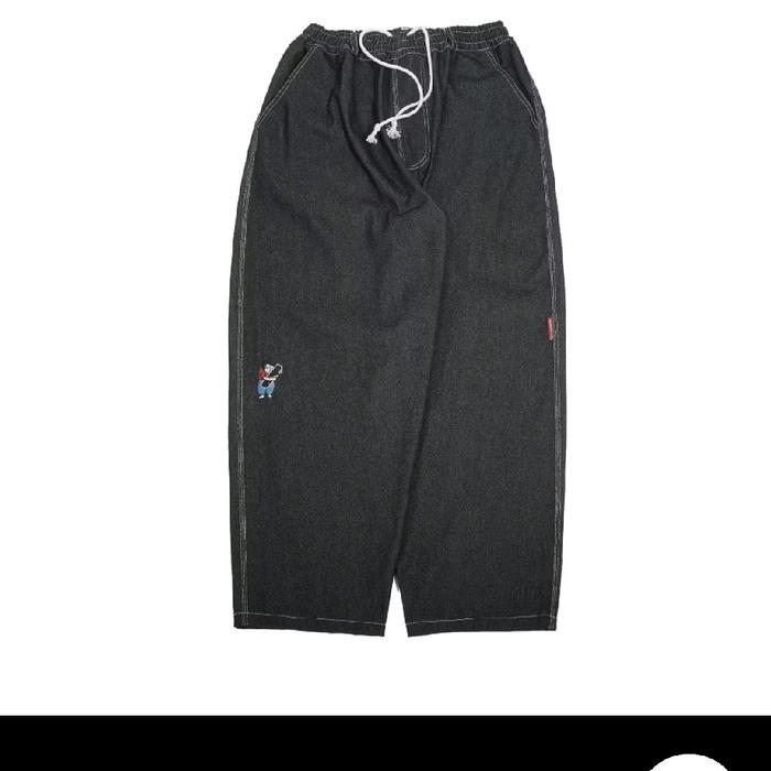 celana principle pants black sz L