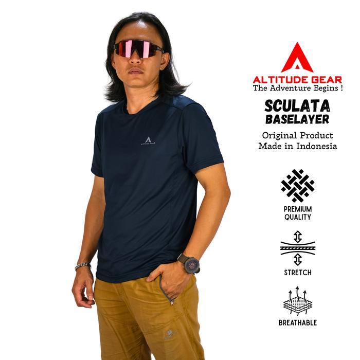 Eiger - Sculata Baselayer Outdoor Quickdry Pria Wanita - Baju Dalaman Gunung Hiking Sport