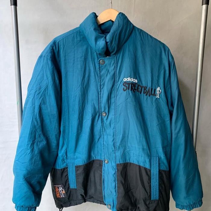 Jaket adidas Vintage Adidas Streetball bulang second original
