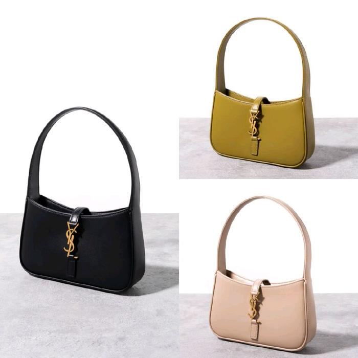 YSL Saint Laurent Le 5 A 7 Mini Hobo Bag Smooth Leather