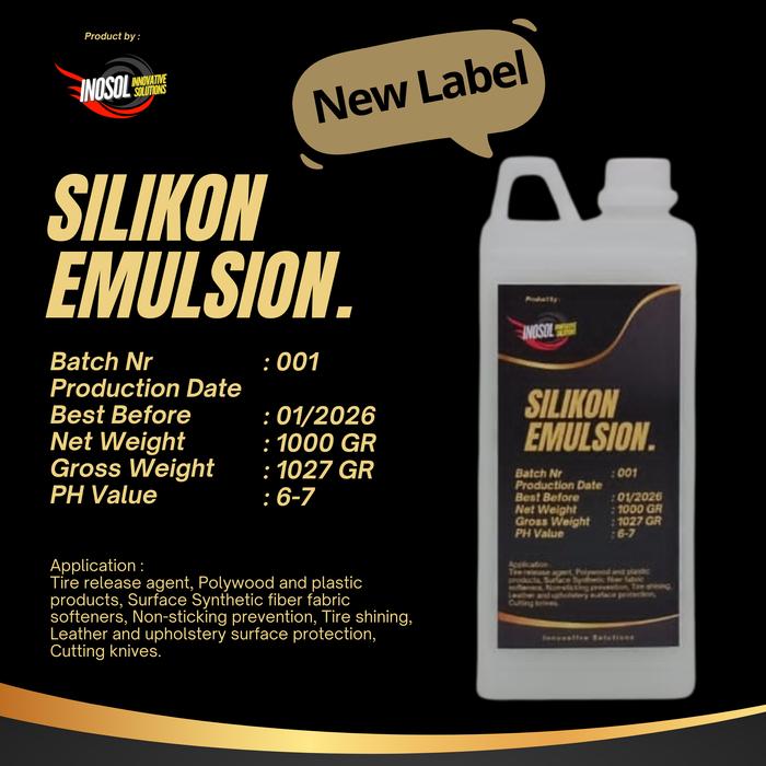 Silicone Emulsion/ Silikon Emulsi / Silicon Semir 1kg
