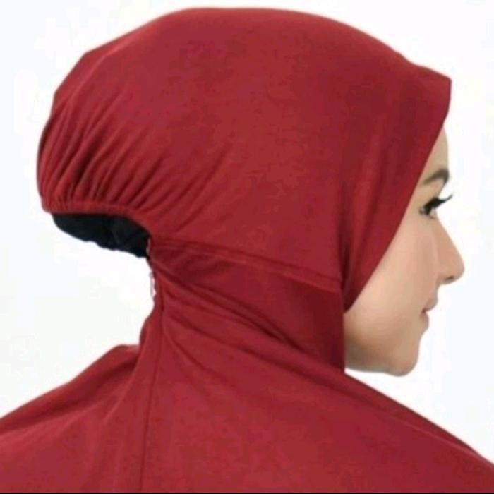 Ninja Antem Resleting || Ninja Antem Kaos Rayon || Ciput Ninja Antem Resleting || Dalaman Jilbab Nin