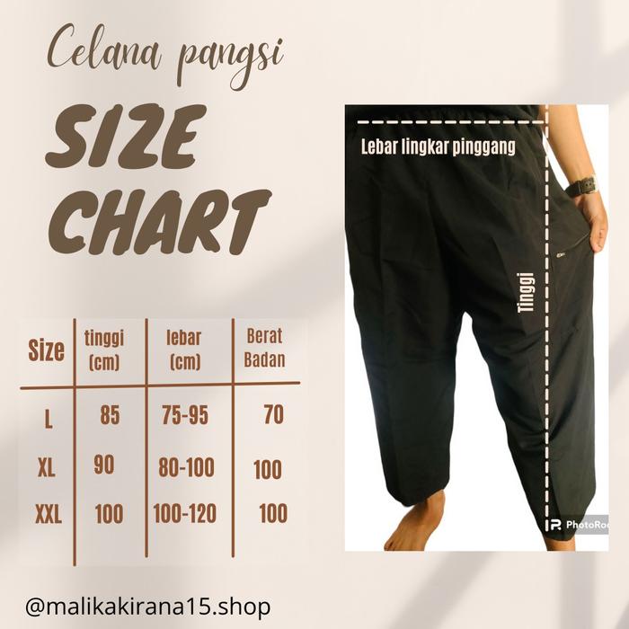 Celana pangsi murah, celana komprang, celana sirwal, celana cingkrang, celana cargo, celana silat, c