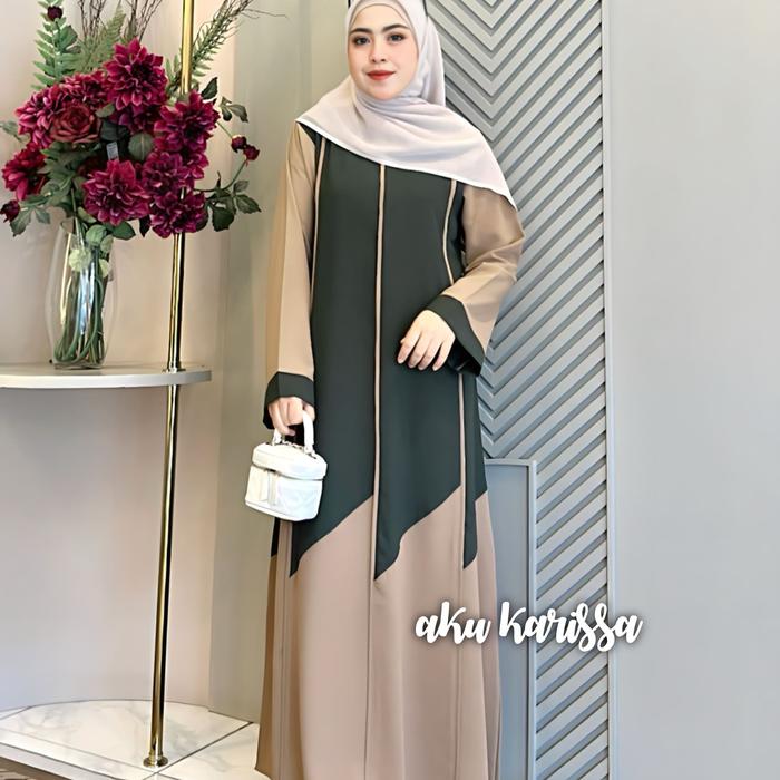 Jemiya Abaya By Aku Karissa - Gamis Terbaru Wanita Muslim Gamis Kekinian Model Terbaru Gamis Yang Ba