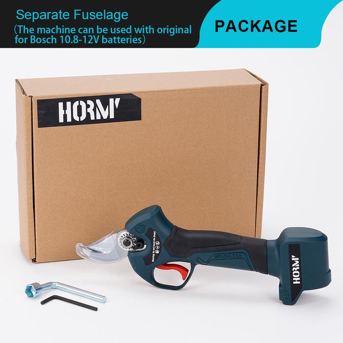 12V Brushless Electric Pruning Shears Efficient Cordless Tree Pruner Fruit Tree Bonsai  Branch Trimm
