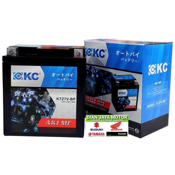 AKI KERING KTZ7V NMAX AEROX LEXI KC PREMIER ACCU AKI MOTOR GTZ7V MF KLX 150 DTRACKER