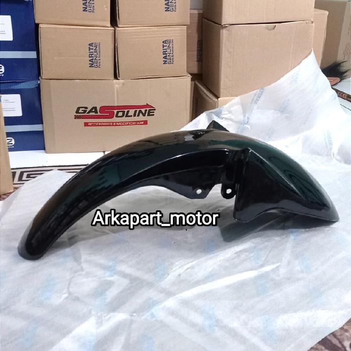 Spakbor Depan Vixion Old Slebor Vixion Old 2008-2012 Hitam Tebal Kualitas Terbaik