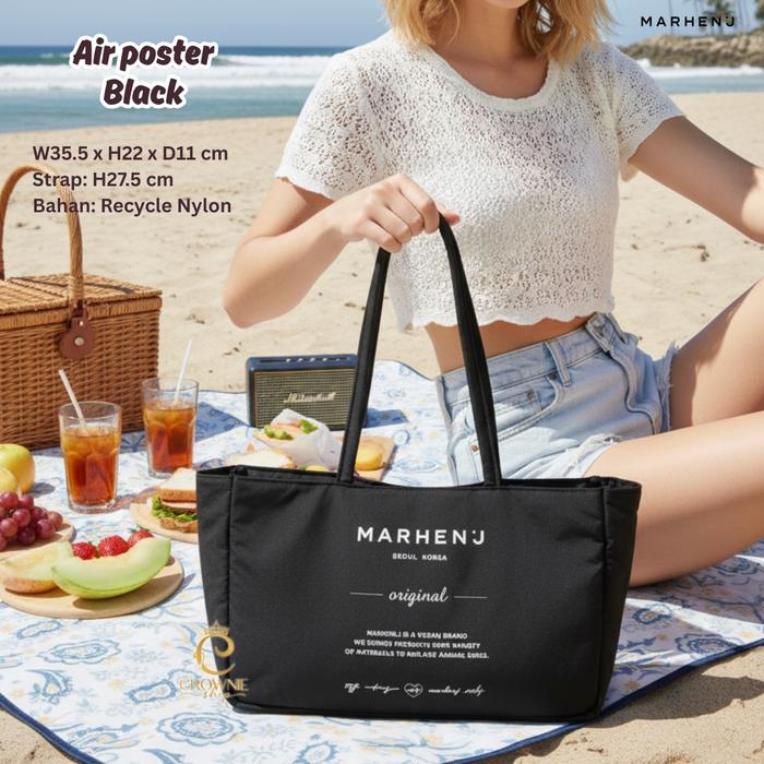 Marhen J Tas Wanita Korea Shoulder Nylon AIR POSTER BAG