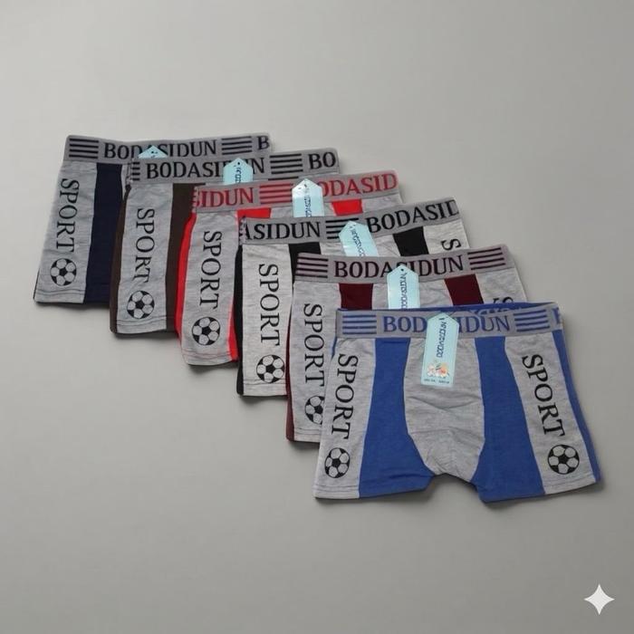 Celana Dalam BOXER Anak Laki Laki BODASIDUN 316 / CD Dalaman Celana Pendek Karet Pinggang SPORT anak