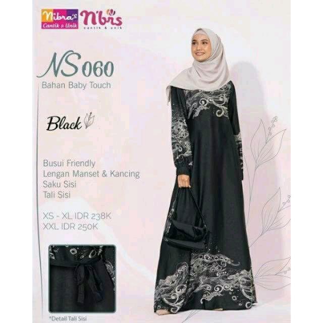 ns 060 gamis Nibras ori Muslim