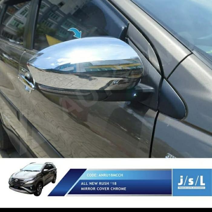 Jsl cover spion depan all new Rush 2018 / mirror cover spion chrome O1