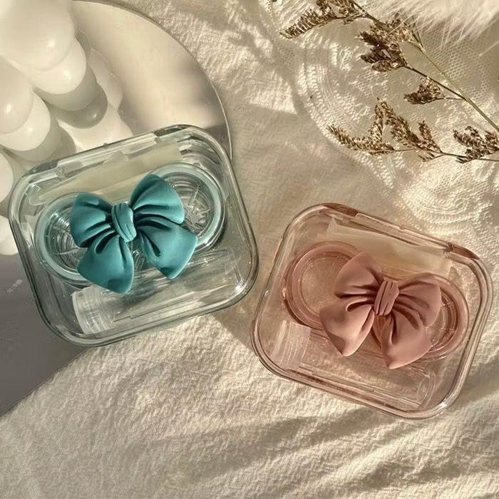 K1 Tempat Softlens Premium Pita Cantik / Case Softlens / Box Softlens / Wadah Softlens / Kotak Softl