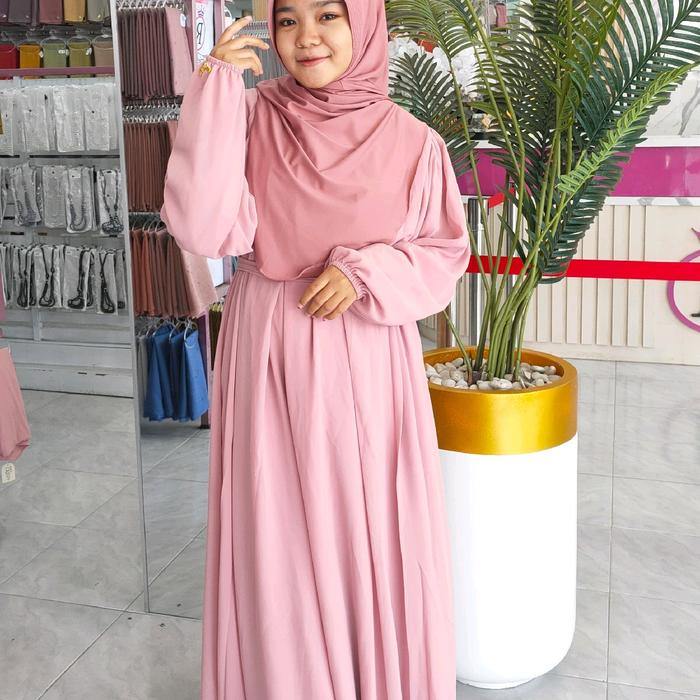 GAMIS KIYOMI BY ORIEN HIJAB Wanita Ceruty Mewah Dress