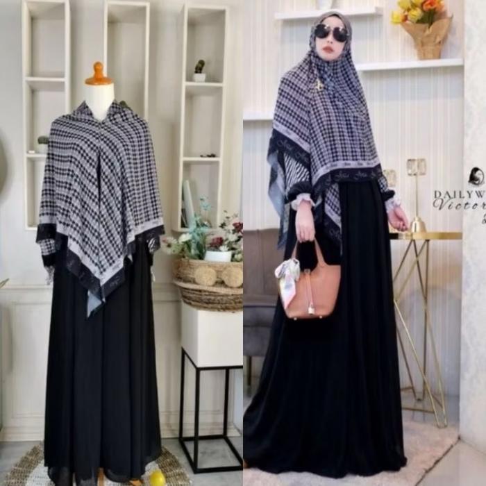 DAILY WEAR VICTORIA BLACK BY JOZA CLOTHING