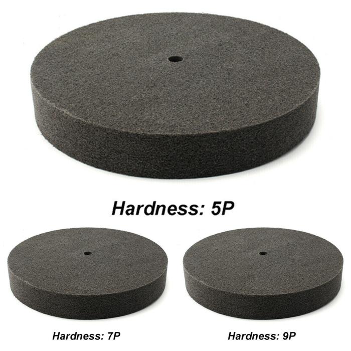 6\"x 5/8\"×1\" Nylon Fiber Polishing Wheel Deburring Abrasive Buffing