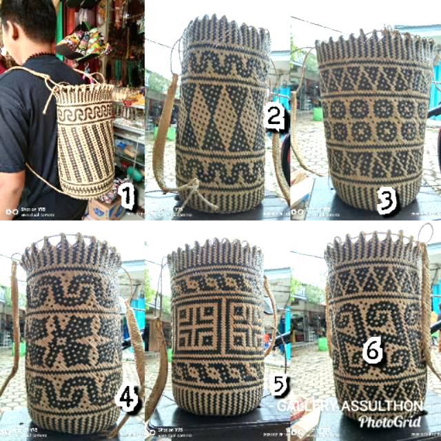 SIAPKIRIM Tas anjat rotan ukuran besar tas butah tas anjat ransel bahan rotan premium READY STOCK
