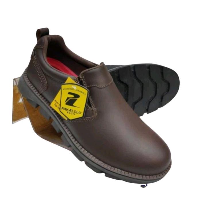 Sepatu Kulit Pakalolo N0813 Coklat Original sepatu Kasual pria