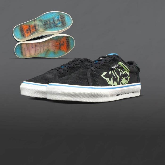 Nobrands Footwear Sepatu EVOS x NOBRANDS Hitam Biru Reflective Unisex Shoes