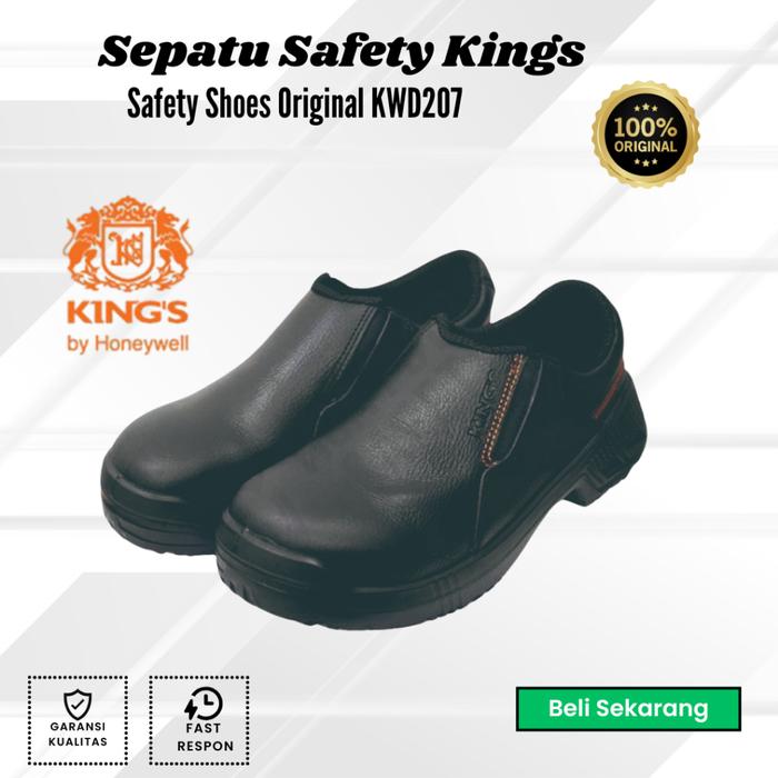 TERMURAH Sepatu Safety KING'S KING Honeywell Safety Shoes KINGS KWD 205 KWD 207 KING'S Original READ