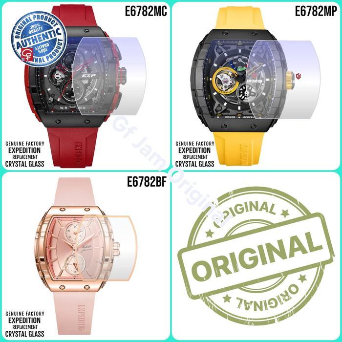 KACA JAM TANGAN EXPEDITION E6782 E6782 ORIGINAL 100% SPARE PART