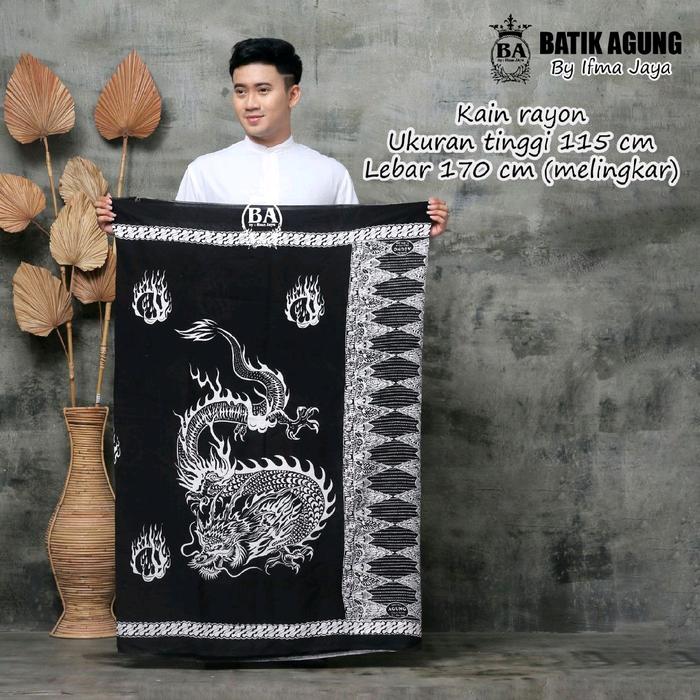 sarung batik gloyor naga atau wayang remaja warna acak / sarung batik / sarung naga / sarung gloyor 