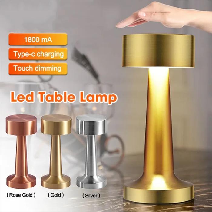 Lampu Meja Portable LED / Lampu Sensor Sentuh / Lampu LED / Lampu KTV / Lampu Meja Aesthetic / Lampu