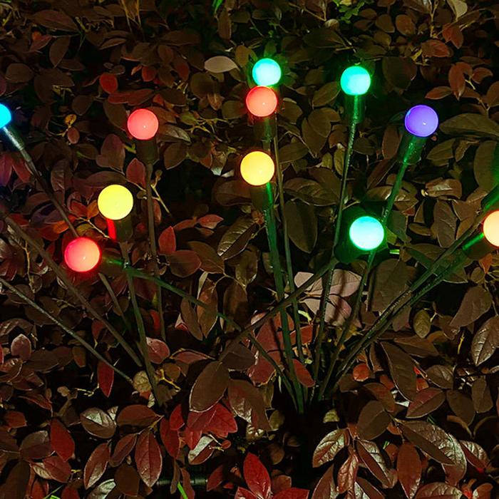 1 Drag 2/3/5 Garden Light IP65 Waterproof Solar Firefly Starburst