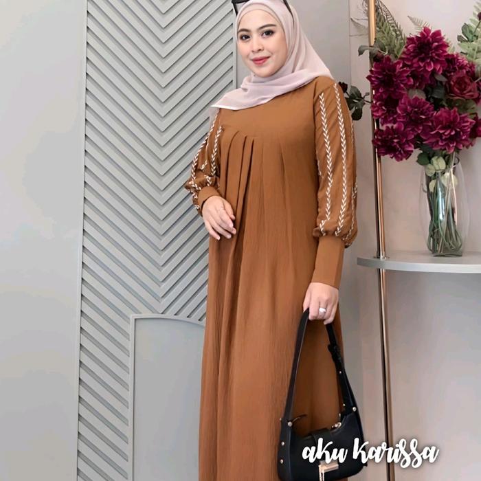 Erina Dress Cringkel by Aku Karissa