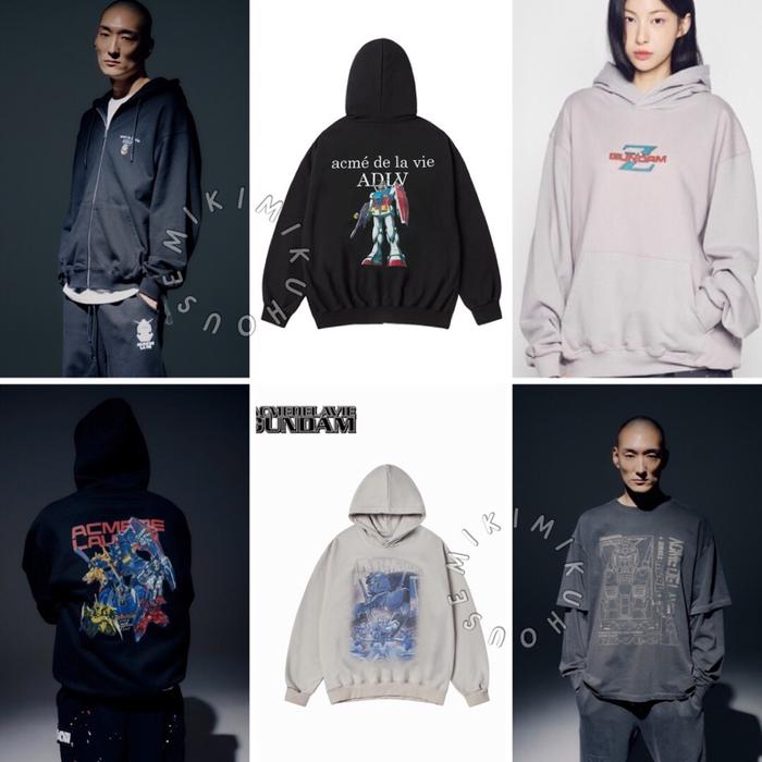 MOBILE SUITE GUNDAM X ADLV GUNDAM HOODIE SWEATSHIRT OVERSIZE UNISEX OVERSIZED BASIC LOGO ORIGINAL OF