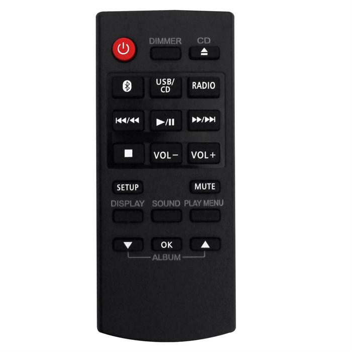 Hot Sale N2QAYB000984 Replaced Remote for Panasonic CD Stereo Sub SA-PM250 SC-PM250 SC-PM600 SC-UX10