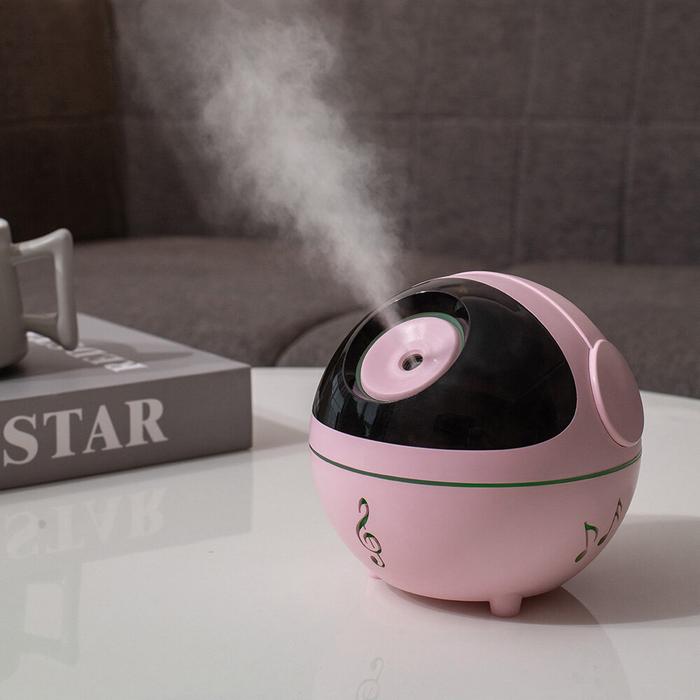 Music Spirit Pelembab Udara, Pemurni Udara Semprot Miring Mbisu Lampu