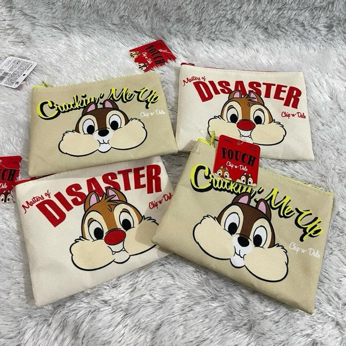 Pouch chip and dale/chip anda dale pouch/chip and dale stuff/chip and dale collection/dompet chip an
